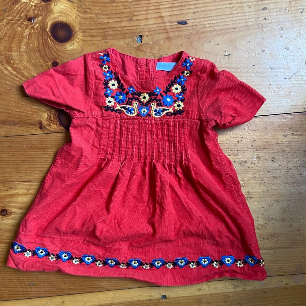 Pumpkin patch girls corduroy dress